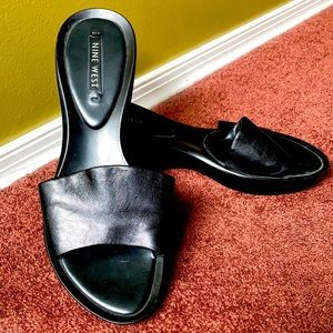 Nine West slide sandals